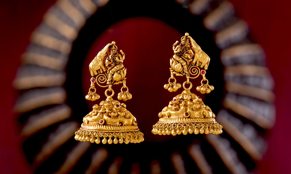 4 Grams Gold Earrings new design latest New model | Gold earrings designs, Gold  earrings models, Gold earrings indian