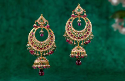 Gold Pearl Earrings Designs