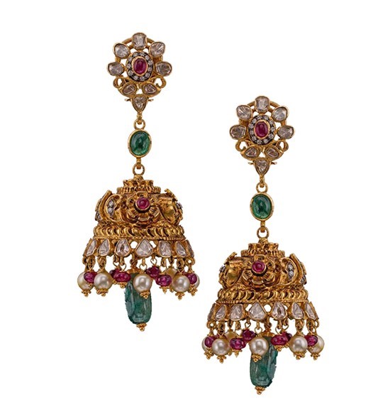 Flaunt Your Jhumkas! These Gold Jhumkas Are Killer