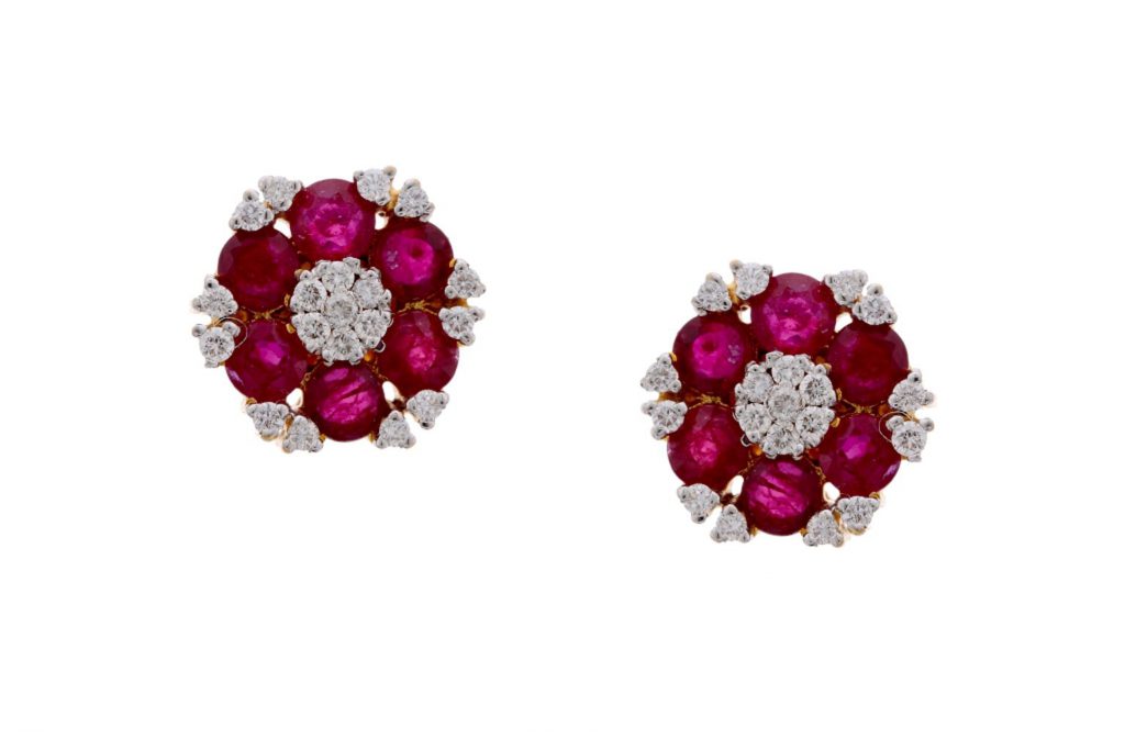 Gorgeous  Gemstone stud earrings