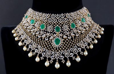 gold choker necklace online