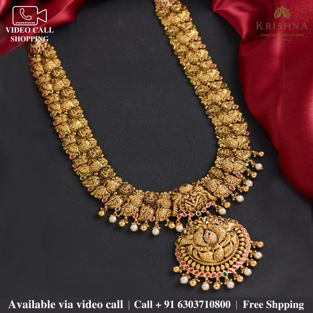 NRI Gold Jewellery Shipping To California at krishna jewellers