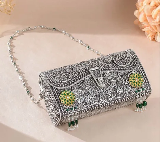 Pure silver purse