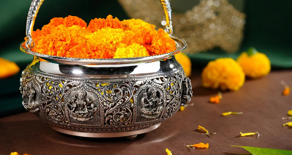 silver pooja products